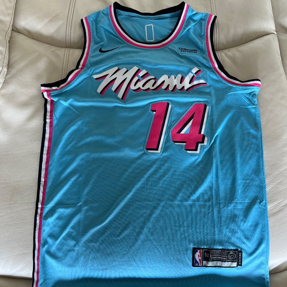 Tyler Herro Miami heat vice jersey